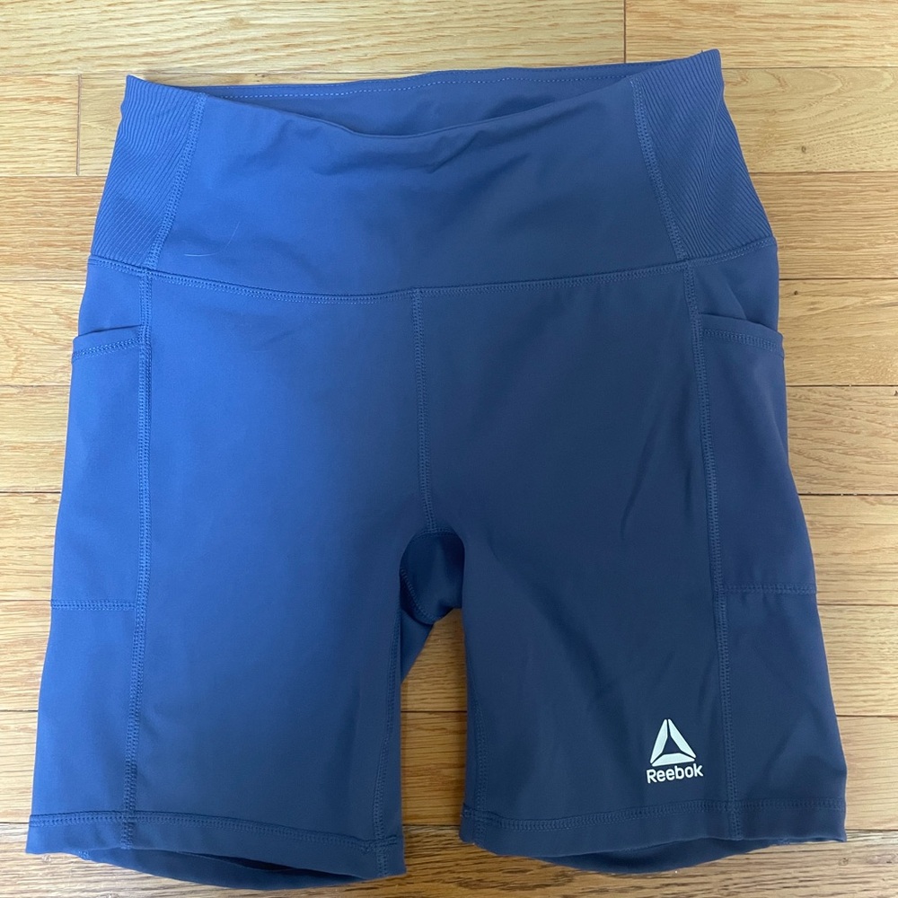 Reebok Blue Bike Shorts